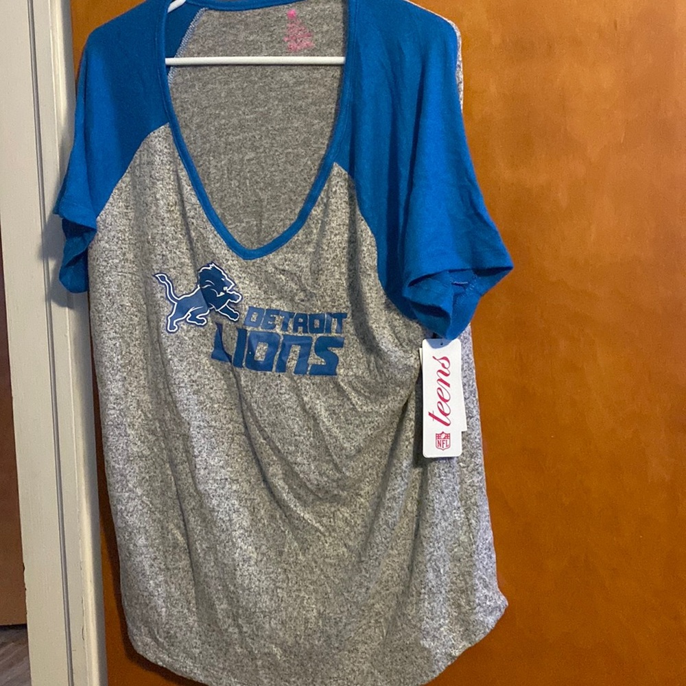 Detroit Lions shirt NFL Teens team Apparel